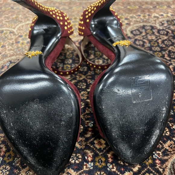 Prada Burgundy Sandals - Picture 7 of 7